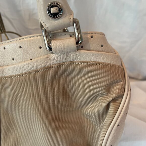 Cole Haan -- Courtney Collection -- Vintage -- Leather and Nylon -- Shoulder Bag - Picture 2 of 16